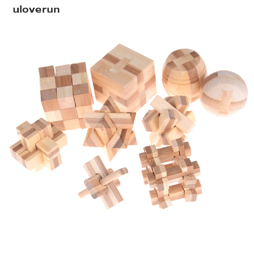 Khối Gỗ 3D Thử IQ Rèn Luyện Trí Não Thời Trang