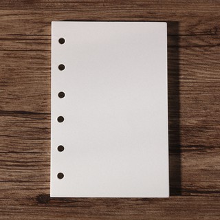 Ruột Planner A7 6 Lỗ – Giấy Kimmi Nhật 100gsm – Trơn Mịn – 45 Sheets