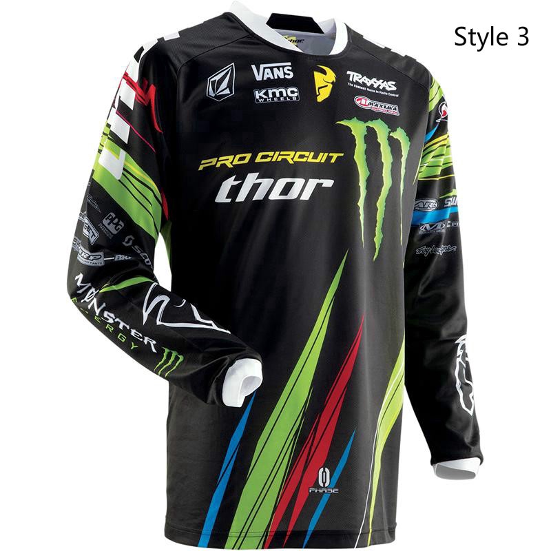 Hàng Có Sẵn Áo Sơ Mi Đua Xe Mô Tô Địa Hình BMX MX Phong Cách Mới Cho Nam
