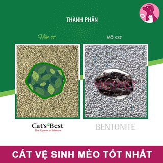 [5L] Cát vệ sinh cho mèo - Cat’s Best Smart Pellets, phù hợp mèo lông dài, không dính lông