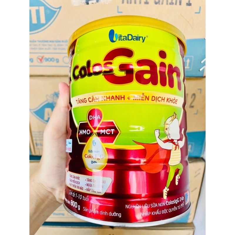 Sữa ColosGain 1+ lon 800g