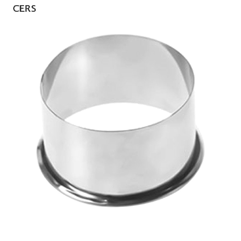 Khuôn Làm Bánh Bao Hình Tròn Bằng Thép Không Gỉ 3 Kích Cỡ RS