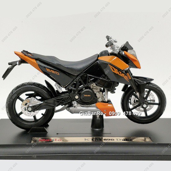 Xe Mô Hình Moto Ktm 690 Duke - Tỉ Lệ 1:18 - Maisto - 8852