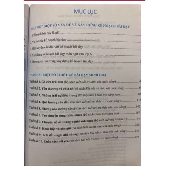 Sách - Thiết kế bài dạy theo phương án mở Môn Ngữ Văn Lớp 6