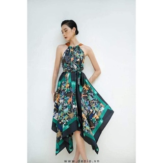 Vải lụa satin hoạ tiết (khoang 1m5)