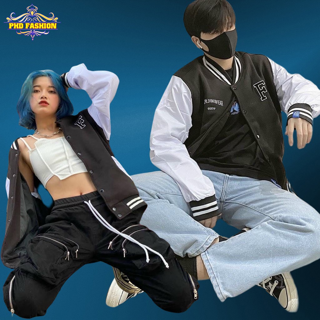 Áo khoác bomber unisex dù 2 lớp xịn sò không bong tróc chất vải mịn không xù nhiều màu, cam kết video kèm ảnh thật | BigBuy360 - bigbuy360.vn