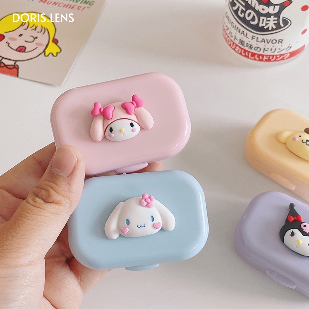Khay Gương Đựng Lens Và Bộ Dụng Cụ Đeo Kính Áp Tròng DORIS.LENS - Melody