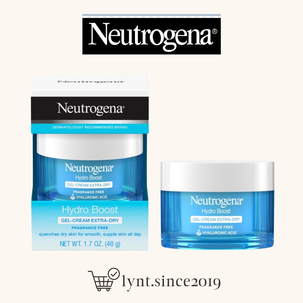 Kem dưỡng ẩm Neutrogena Hydro Boost Gel - Cream Extra - Dry Fragrance Free 48gr
