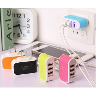 CỦ SẠC 3 CỔNG SD-54[HỖ TRỢ ĐỔI TRẢ] Sạc Nhanh, Kết Nối 3 Cổng Sạc Cùng Lúc, Hàng Chính Hãng