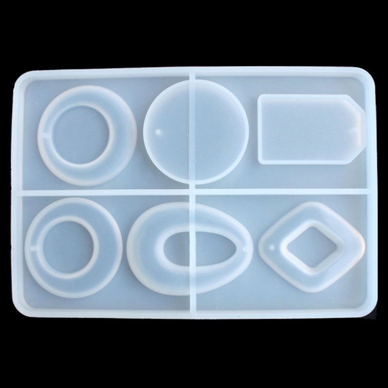 1 Set Khuôn Silicon Làm Bông Tai Nhựa Epoxy