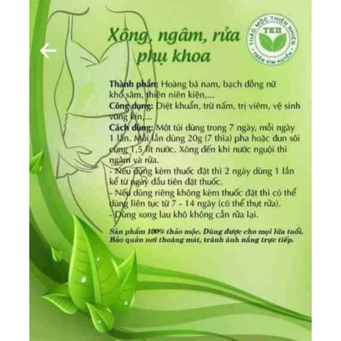Xông Ngâm Phụ Khoa