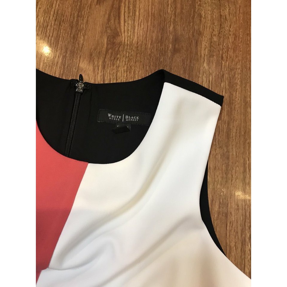 Đầm kiểu WHITE BLACK D611