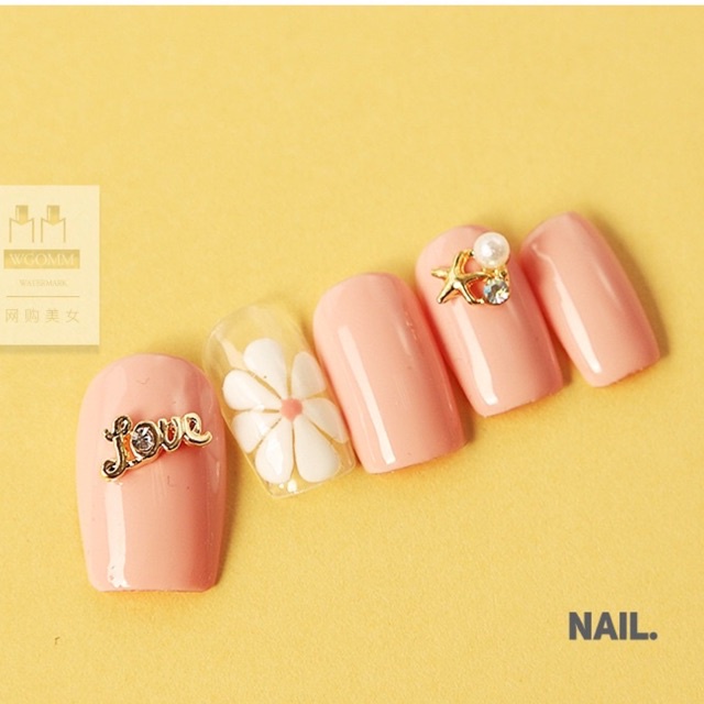 Charm/Phụ kiện sao biển, trăng ,love trang trí nail / móng tay