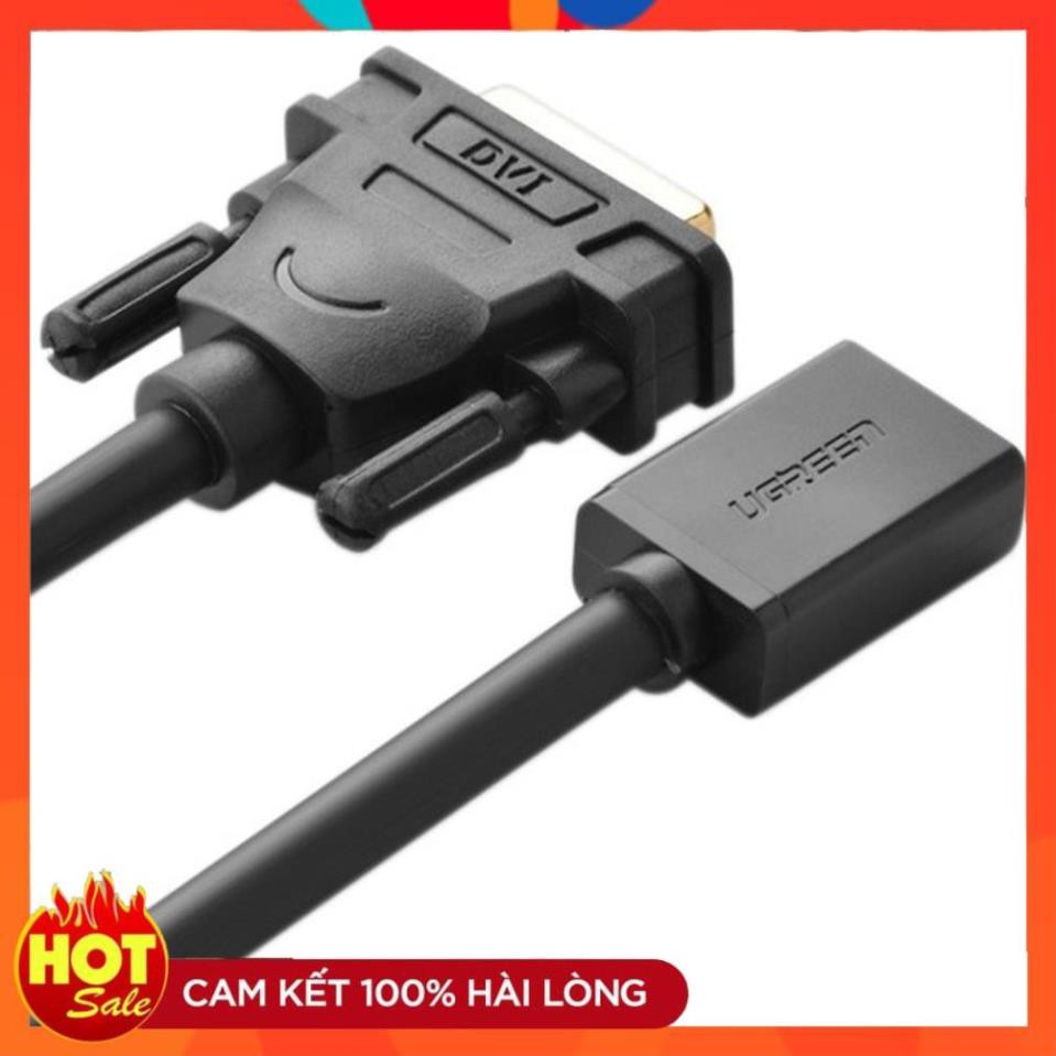 [Chính Hãng] Cáp chuyển đổi DVI to HDMI Ugreen UG-20118 chính hãng