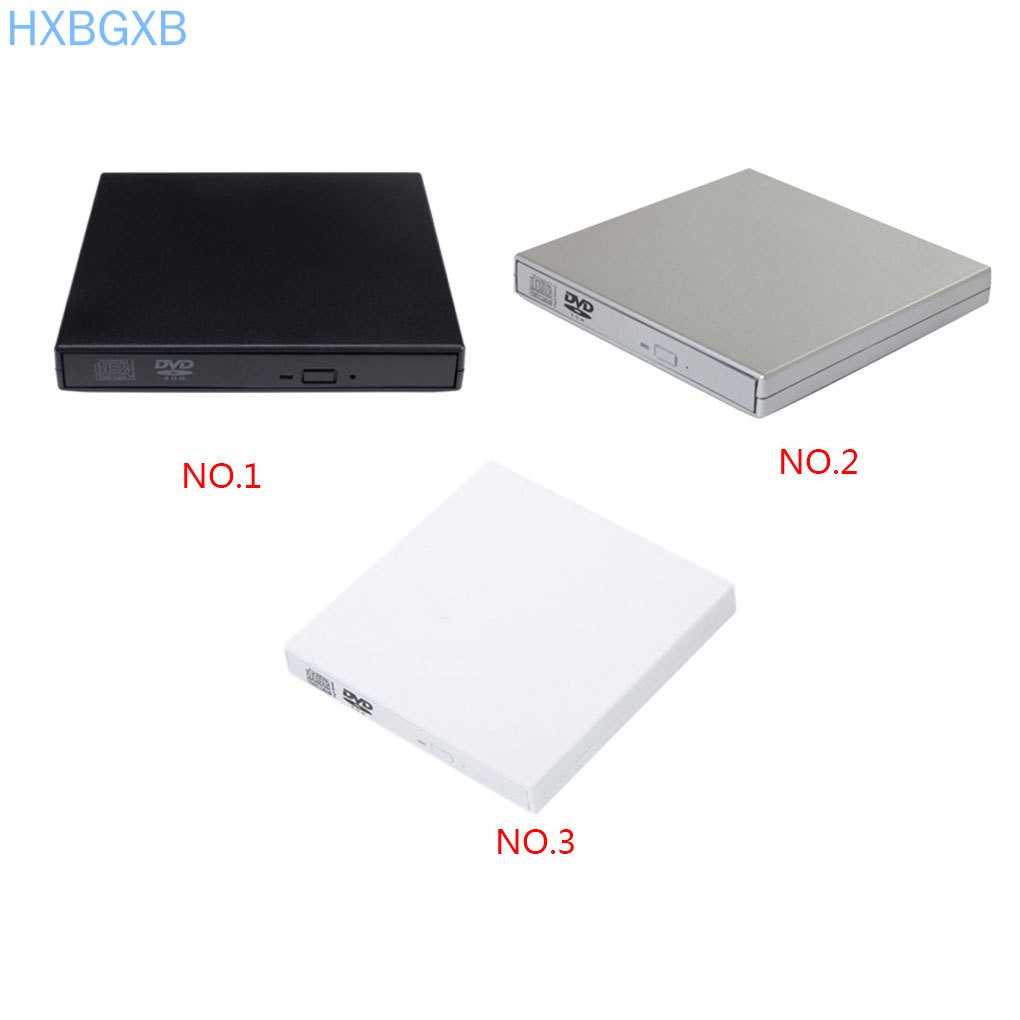 Đầu Đọc Đĩa Cd / Dvd Rom Dvd Cổng Usb 2.0 Cho Pc Windows 7 / 8 / 10