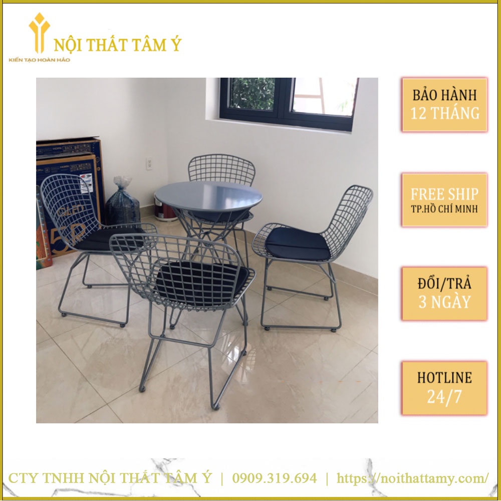 Bộ Bàn Ghế Cà Phê Harry ✌FREE SHIP HCM✌ Bộ bàn ăn Cao Cấp Thương hiệu Nội Thất Tâm Ý