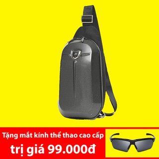 Ba Lô Đeo Chéo - Ba Lô Nhựa Cao Cấp (Khuyến Mãi Tặng Mắt Kính Thể Thao)