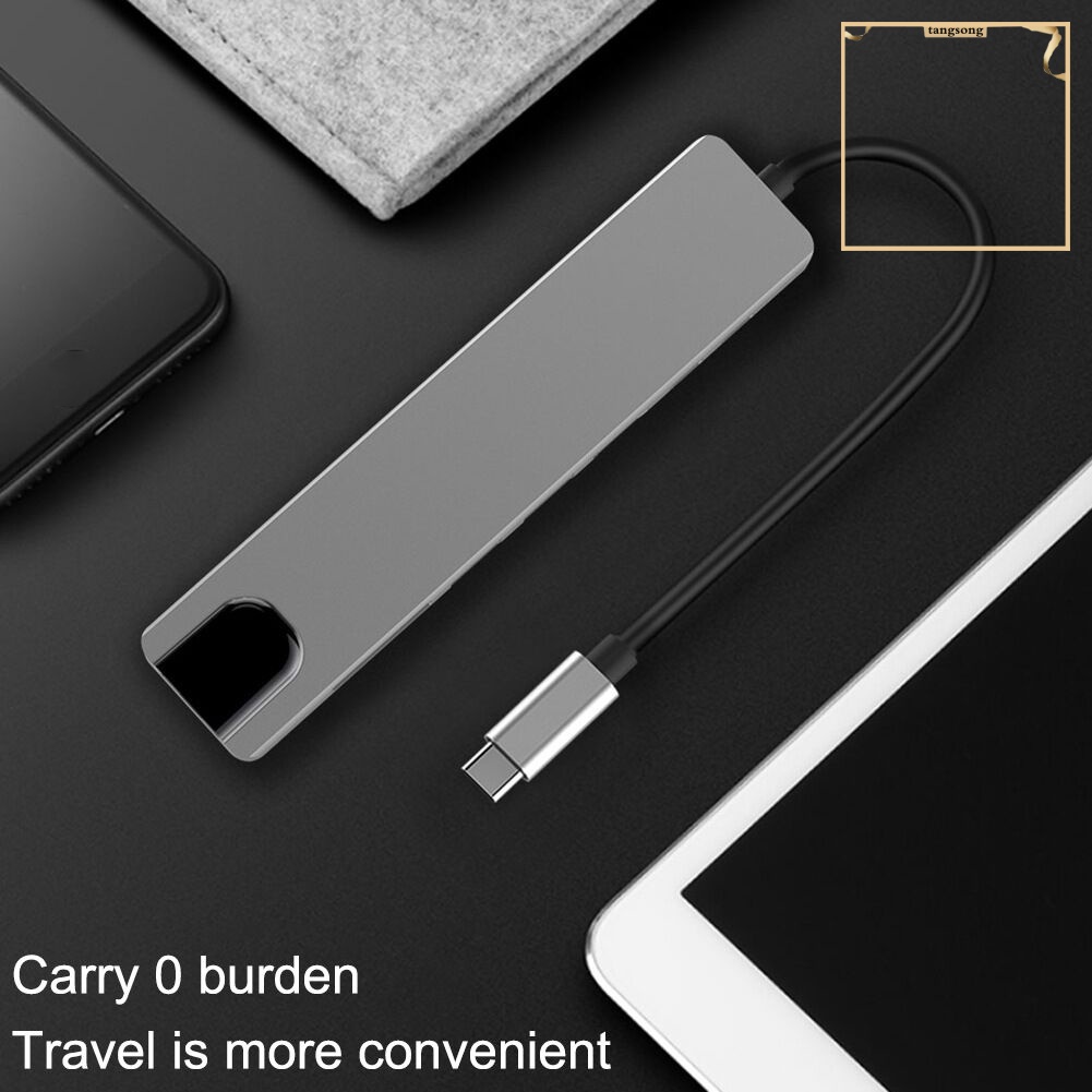 Bộ Sạc Đa Năng 8 Trong 1 Hdmi-Compatible Rj45 Usb 3.0 Tf Pd | BigBuy360 - bigbuy360.vn