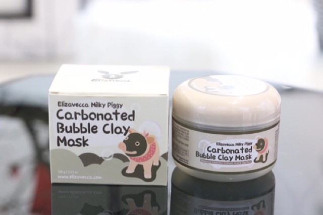 😇😇Nằm trong xu hướng mặt nạ sủi bọt, em #Elizavecca_milky_piggy_carbonated_bubble clay mask