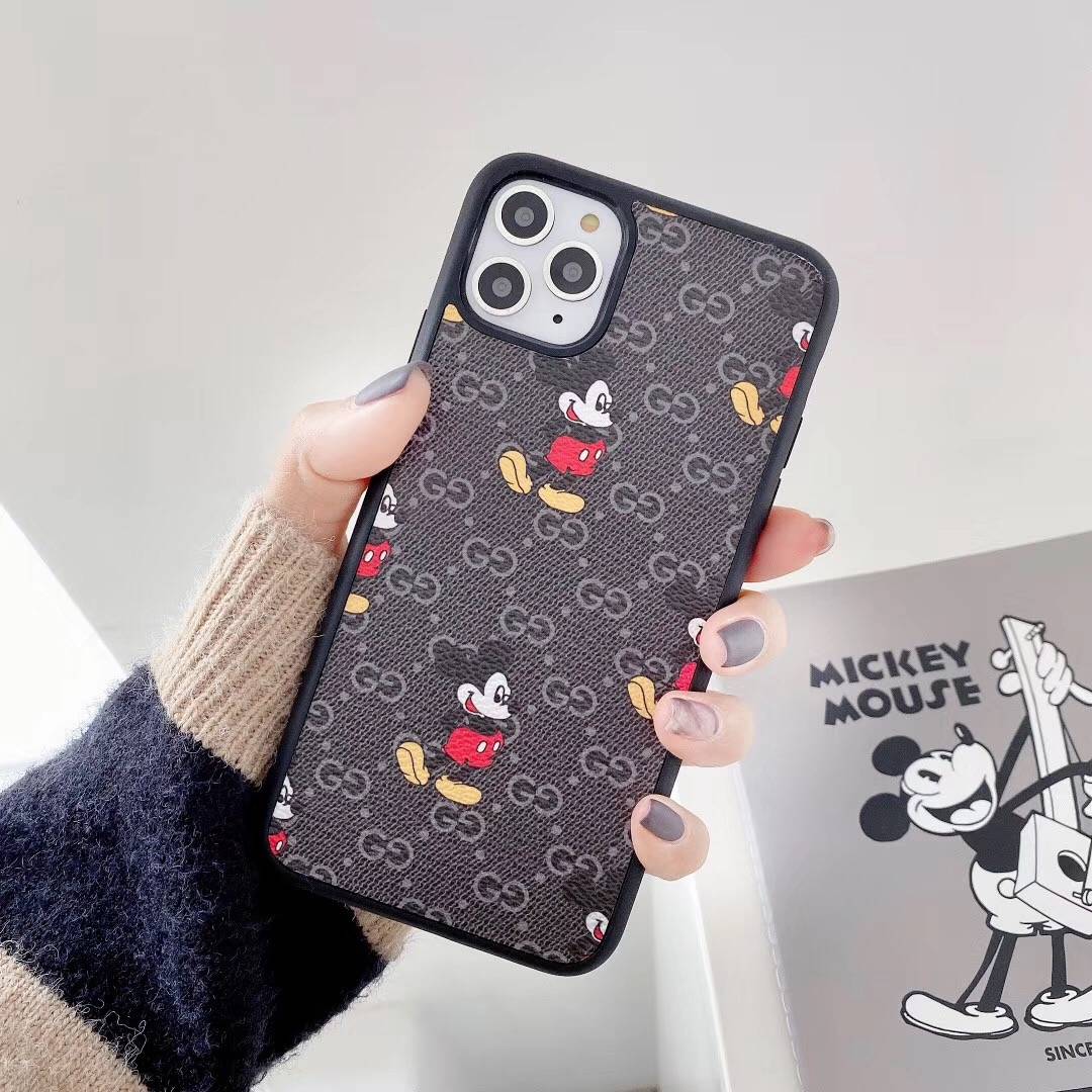Ốp Điện Thoại Da Họa Tiết Gucci Mickey Cho Opporeno3 A31 F11Pro R17 Ax7Pro R15 R11 R9Plus F9 | BigBuy360 - bigbuy360.vn