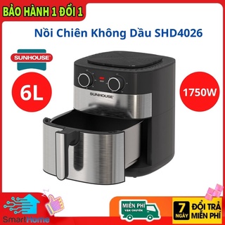 Mua Nồi chiên không dầu 6.0L SUNHOUSE SHD4026 - Bảo Hành 12 Tháng - Hàng Chính Hãng