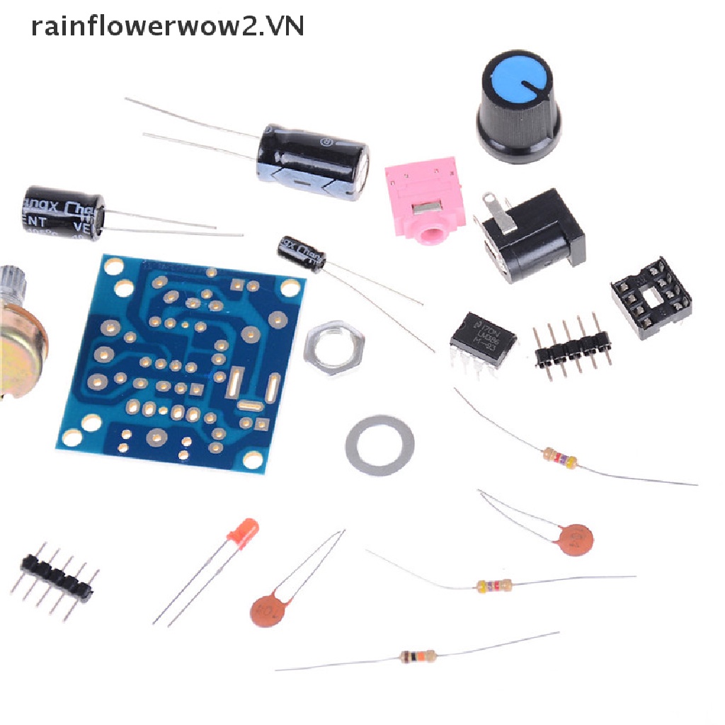 1 Bộ Bảng Mạch Khuếch Đại Âm Thanh Siêu Nhỏ LM386 3V-12V DIY M57 0 0 0 0 0