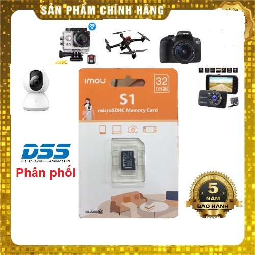 Thẻ nhớ cho Camera Micro SD imou 32GB / 64GB, chính hãng BH 5 năm - ( DSS Phân phối ) | BigBuy360 - bigbuy360.vn