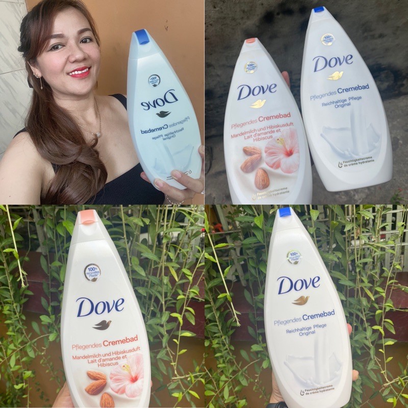 SỮA TẮM DOVE CHAI 500M & 750ML . HÀNG ĐỨC XỊN