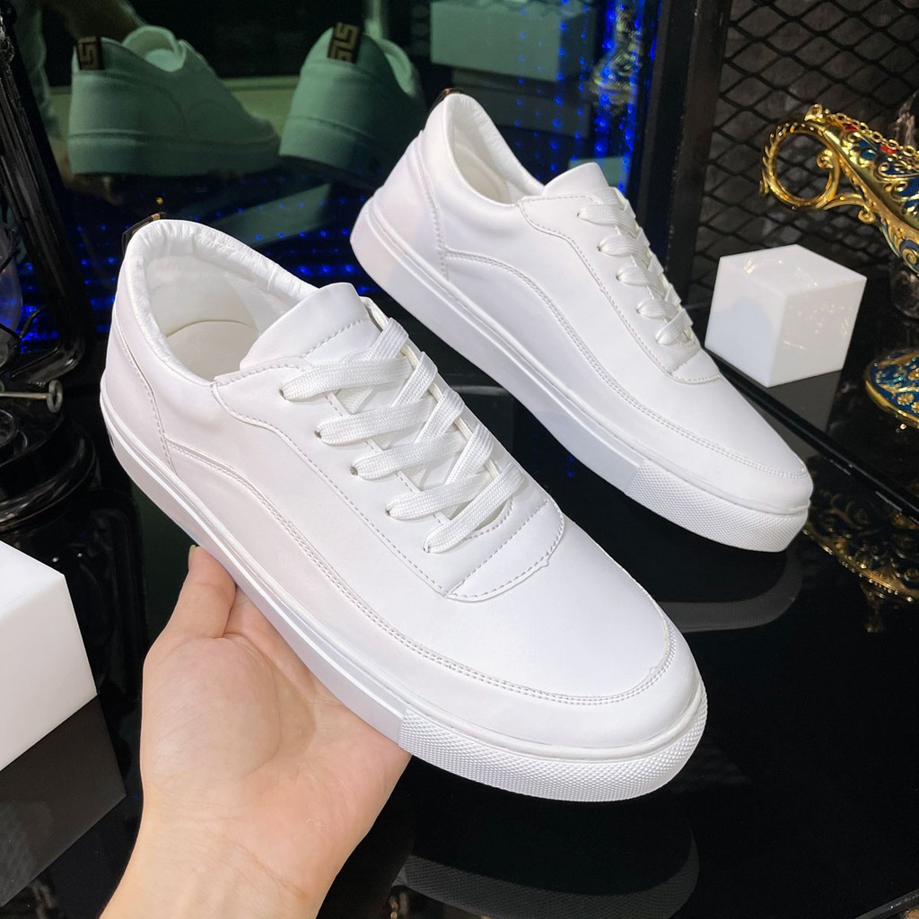 Giày thể thao nam da Poly Synthetic nhập khẩu cao cấp kiểu dáng Sneaker LC05 | BigBuy360 - bigbuy360.vn