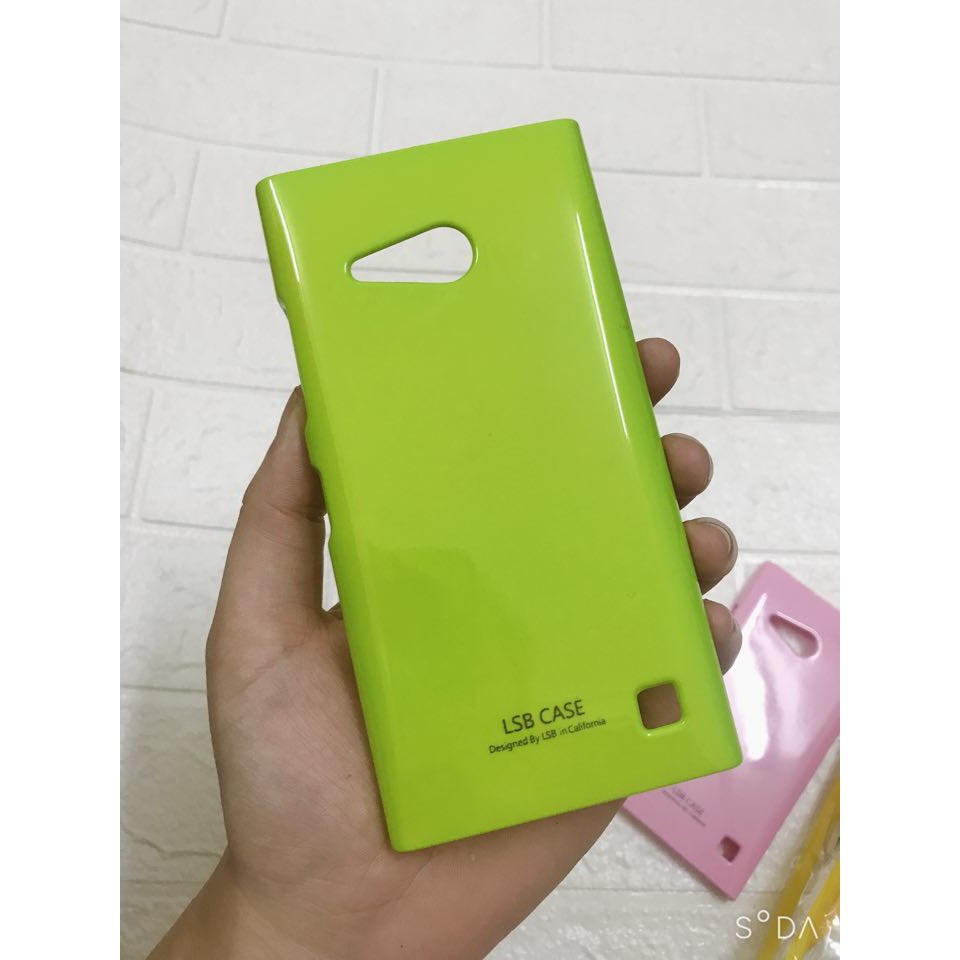 ( THANH LÝ) ỐP lưng SGP nhựa bóng Cho Lumia 730