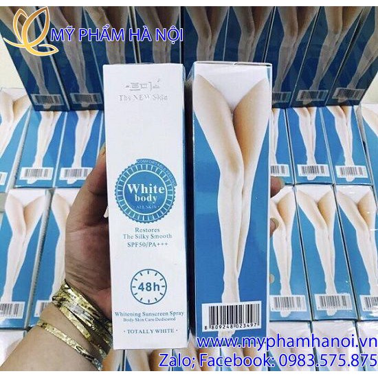 KEM CHỐNG NẮNG – KEM DƯỠNG DA WHITE BODY THE NEW SKIN 2IN1