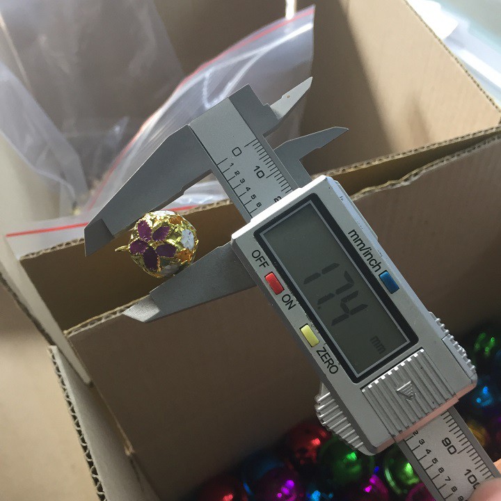 Phụ Kiện Làm Vòng Tay KATEDA SHOP Lục Lạc Hoa Màu Hỗn Hợp Đi Chơi, Dự Tiệc Làm Quà Tặng Đều Được