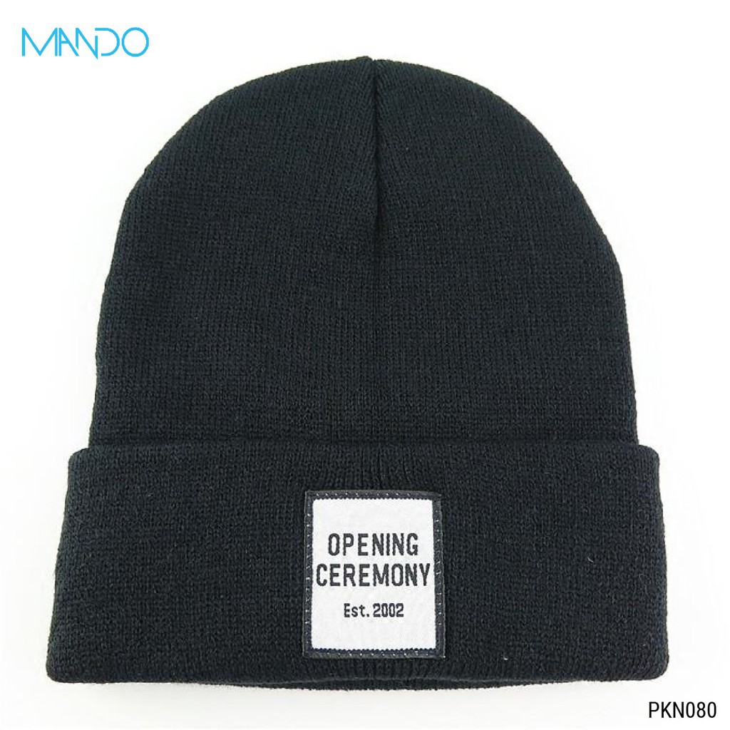 Mũ Beanie Len, Dày Unisex, Phối Đồ Đẹp Phong Cách Hàn Quốc Thời Trang MANDO -           PKN080