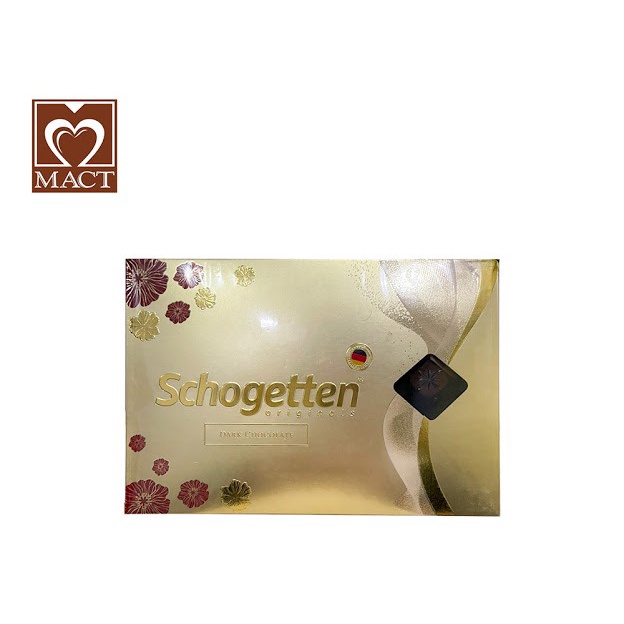 Hộp sôcôla SCHOGETTEN - Viên sôcôla vị Đắng Dark Chocolate - 198g