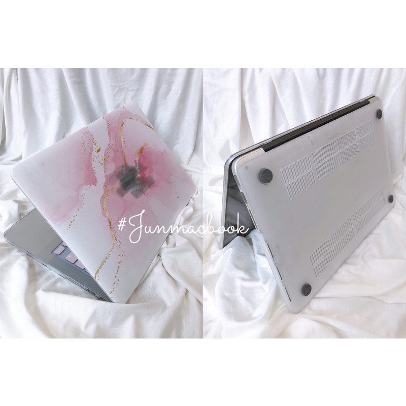 Ốp máy tính khoét táo chất nhựa dẻo, lì, bảo vệ máy