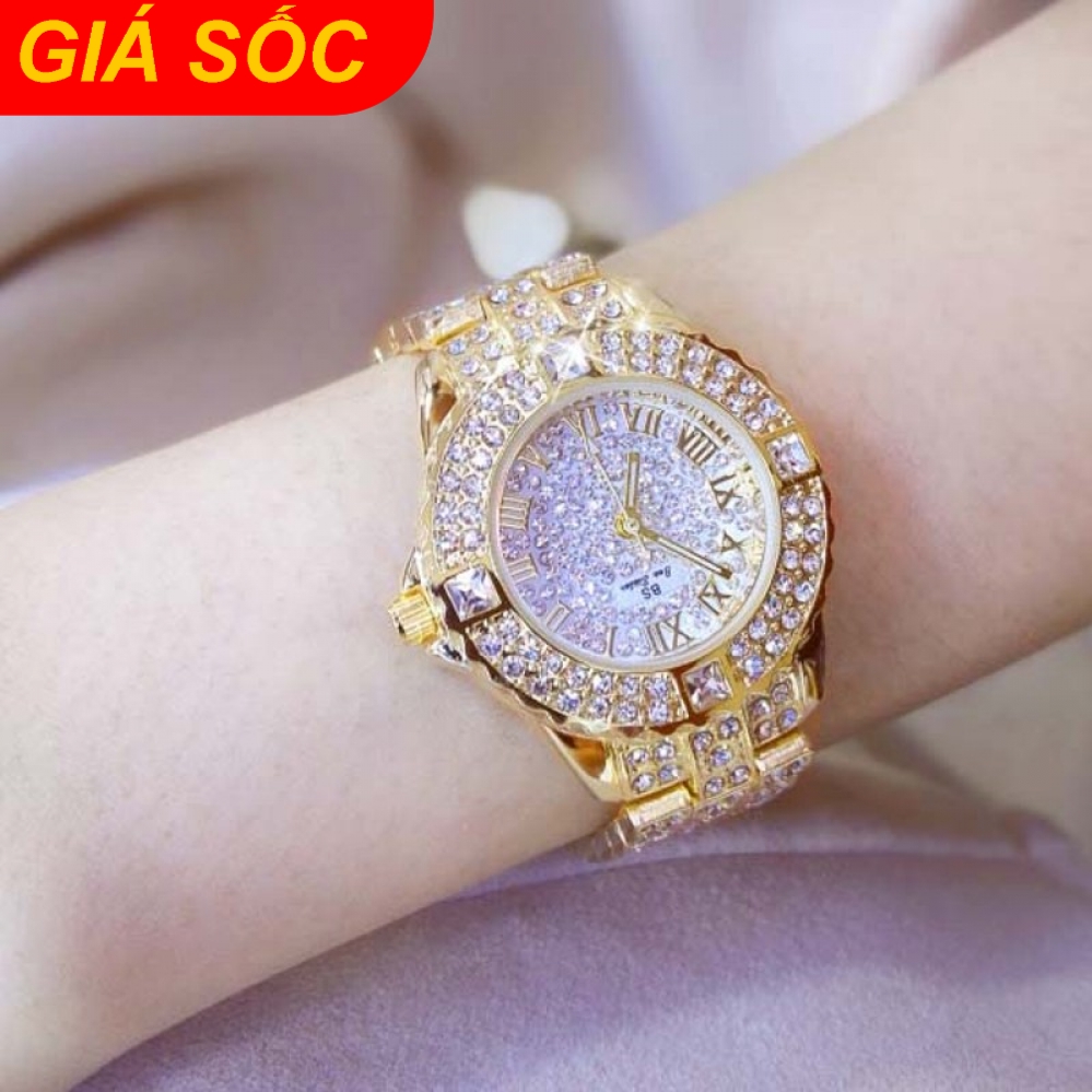[ SALE SỐC ] Đồng hồ nữ BS Bee Sister, Đồng hồ dây thép đính đá thời trang700 | BigBuy360 - bigbuy360.vn