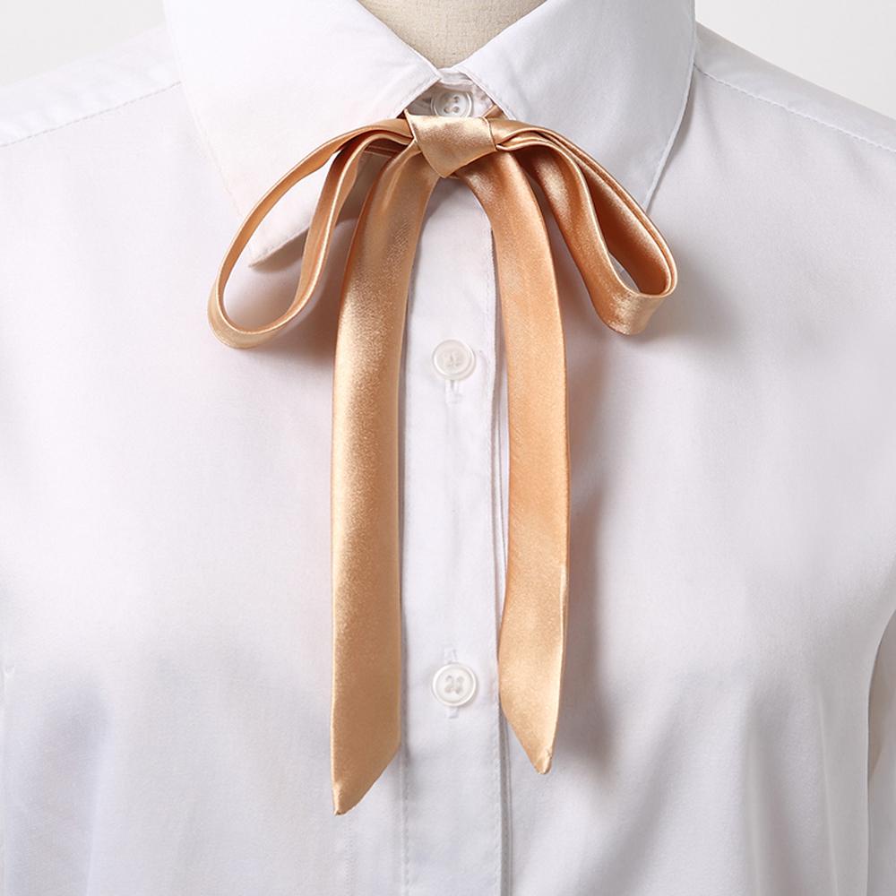 LILYES Nơ Đồng Phục Học Sinh Bằng Vải Satin
