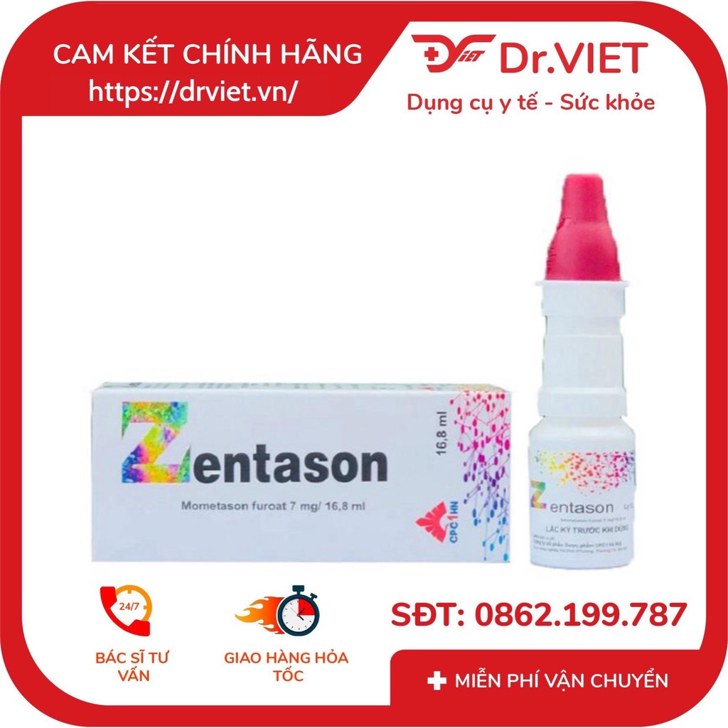 Dung Dịch Xịt Mũi Zentason – Chuyên Dùng Cho Những Người Bị Viêm Mũi Dị Ứng Hoặc Liên Quan Đến Đường Hô Hấp