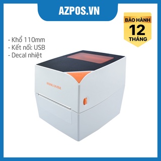 Máy In Tem Nhiệt Đơn Hàng Decal Rongta RP411 USB Khổ 110x150mm