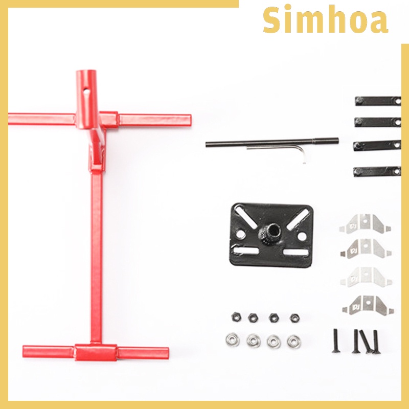 [SIMHOA] Stainless Steel Engine Flip Rotary Repair Bracket Stand RC Accessories