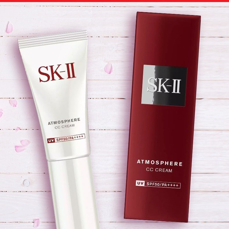 KEM TRANG ĐIỂM CC CREAM CHỐNG NẮNG SK II ATMOSPHERE CC CREAM 30G CHÍNH HÃNG - 6707