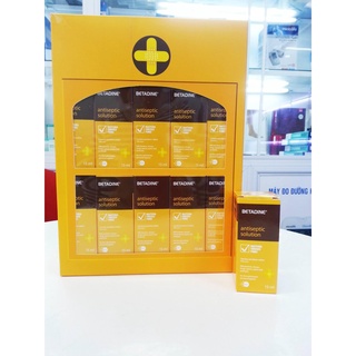 ! Dung dịch sát khuẩn Betadine antiseptic solution 10% [Betadin, povidine, povidin, iodine, thuốc đỏ] ! !