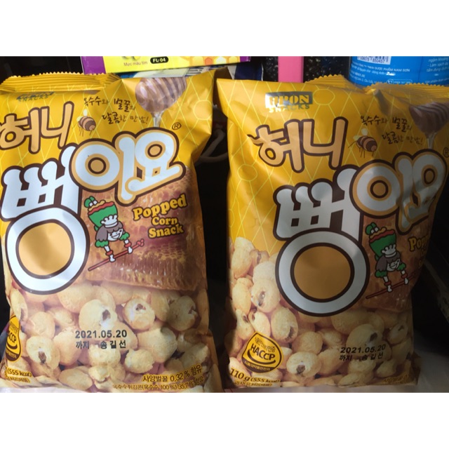 Bỏng ngô mật ong(255g/1goi)