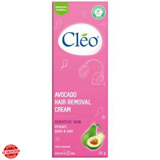 Kem Bơ Tẩy Lông CLEO Sạch Lông Trong 5 Phút 25g