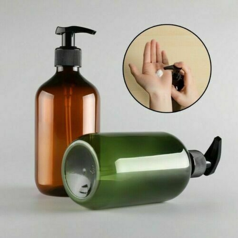 Chai rỗng đầu nhấn chuyên dụng để đựng mỹ phẩm 300 / 500ml