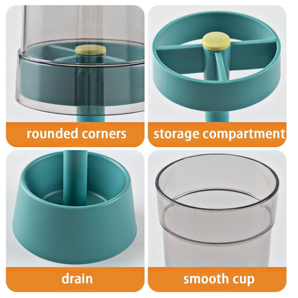 YNATURAL Giá Đỡ Bàn Chải Đánh Răng / Cốc Súc Miệng Thiết