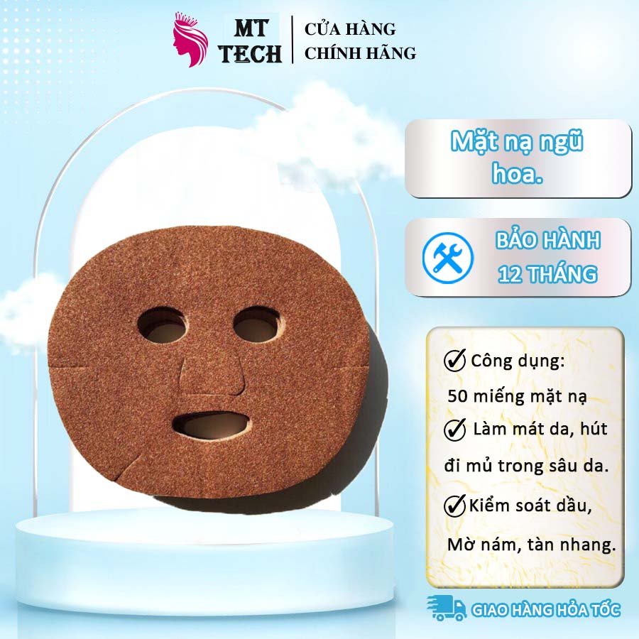 Tách Lẻ 50 Miếng. Mặt Nạ Ngũ Hoa.Thiên Nhiên Dùng Cá Nhân Spa Thẩm Mỹ Viện.