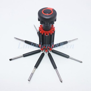 Bộ tua vít đa năng 8 trong 1 có đèn pin Gsp14