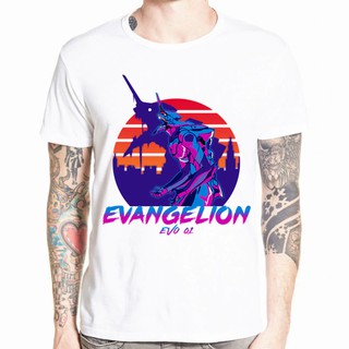 Áo thun in hình Evangelion EVO 02 cho nam