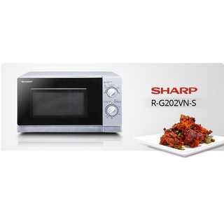 Lò Vi Sóng Sharp R-202VN-S (20L) - hàng chính hãng